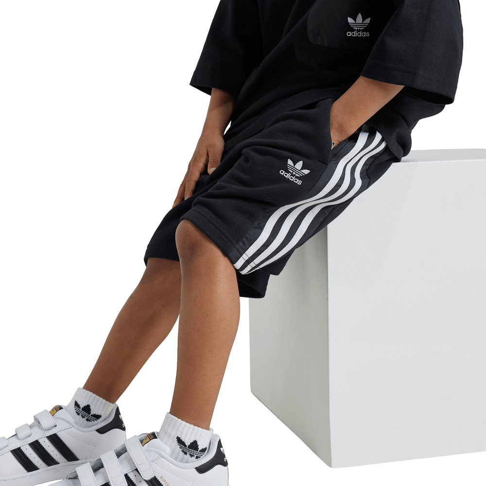 adidas Childrens Adicolor Short Tee Set - Black