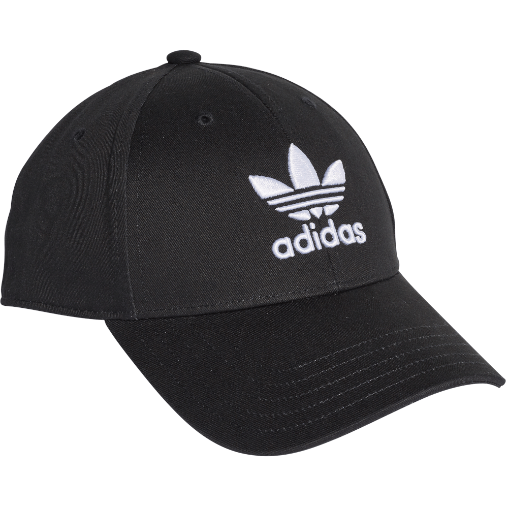 adidas Baseball Classic Trefoil Strapback - Black / White