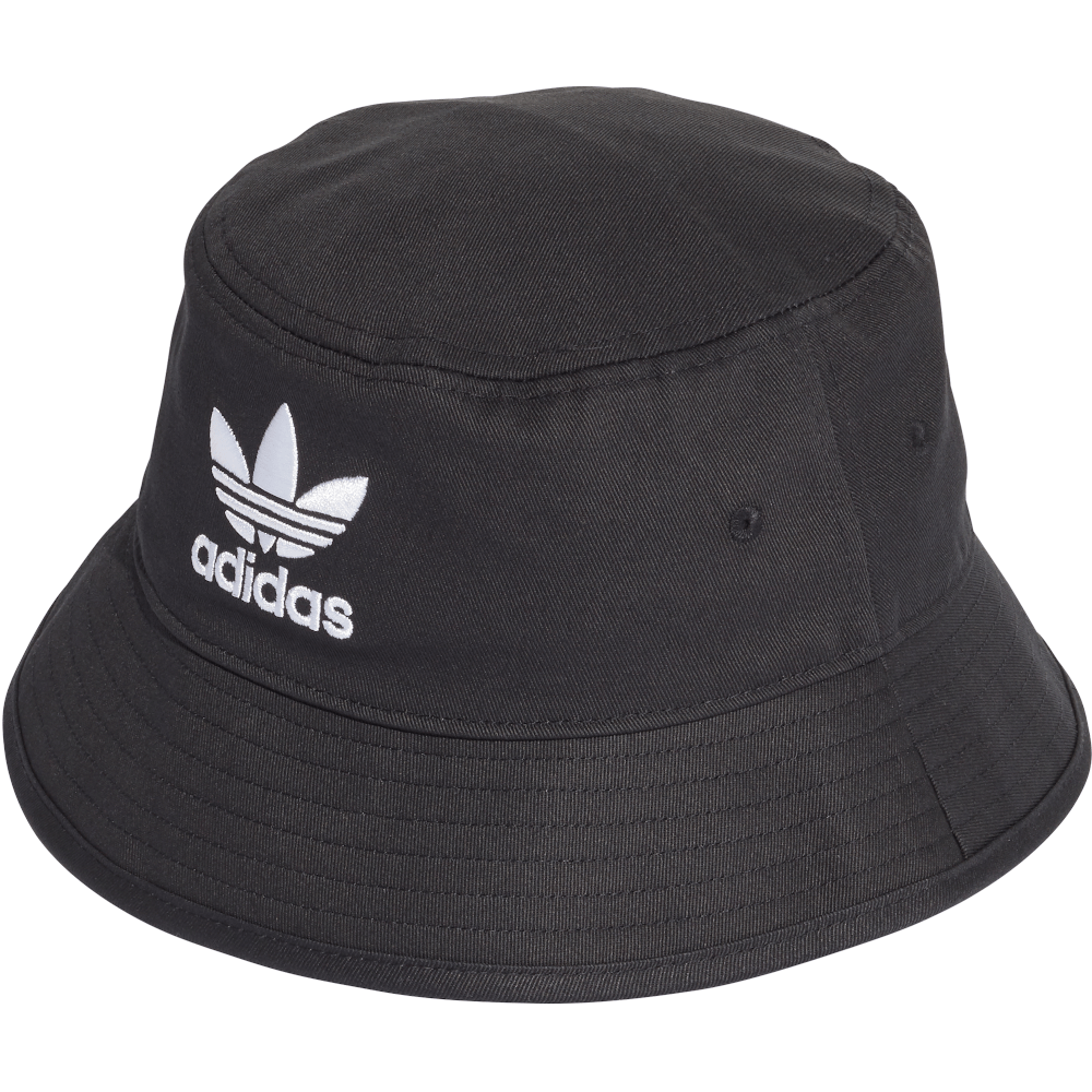 adidas Adicolor Bucket Hat - Black / White