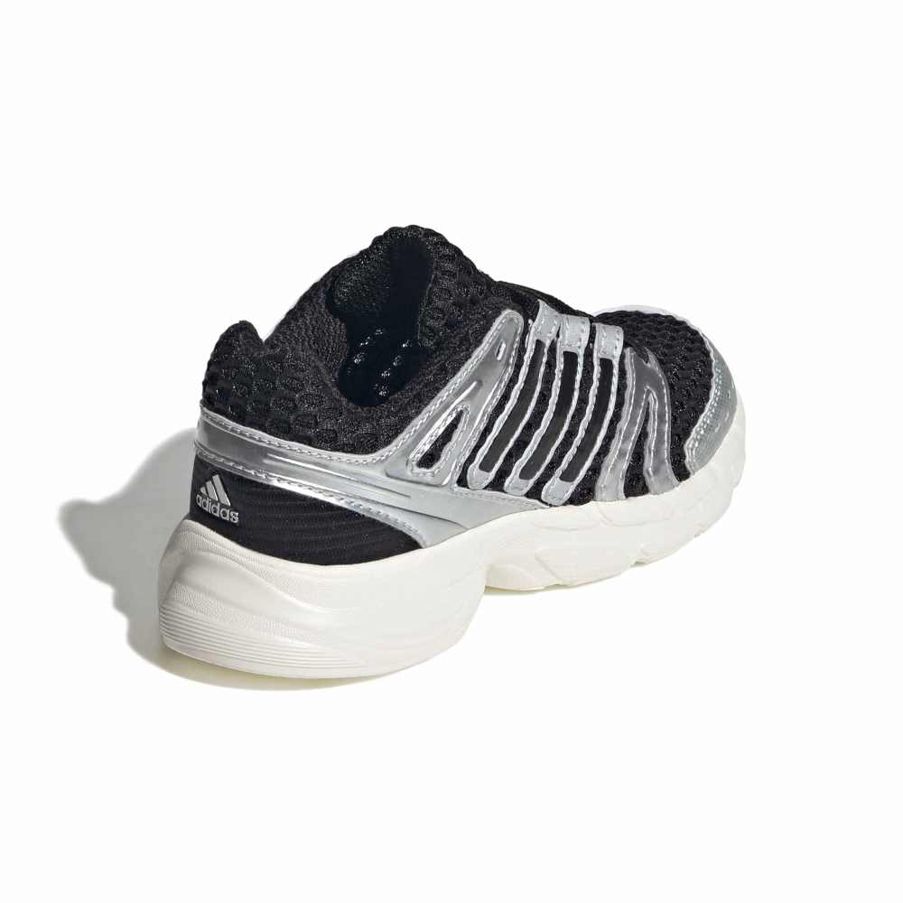Adidas Childrens Adistar Control 5 - Core Black / Silver Metallic / Green