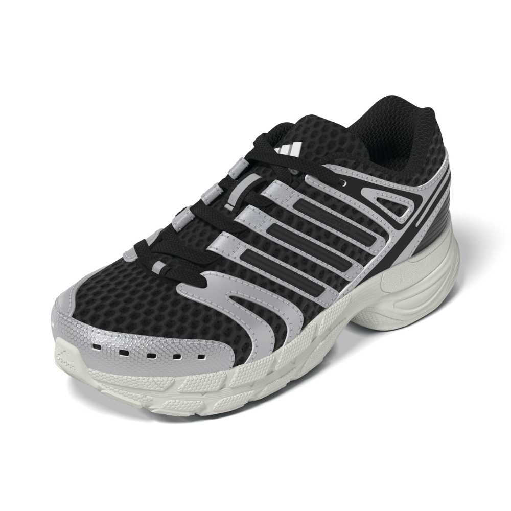 Adidas Childrens Adistar Control 5 - Core Black / Silver Metallic / Green