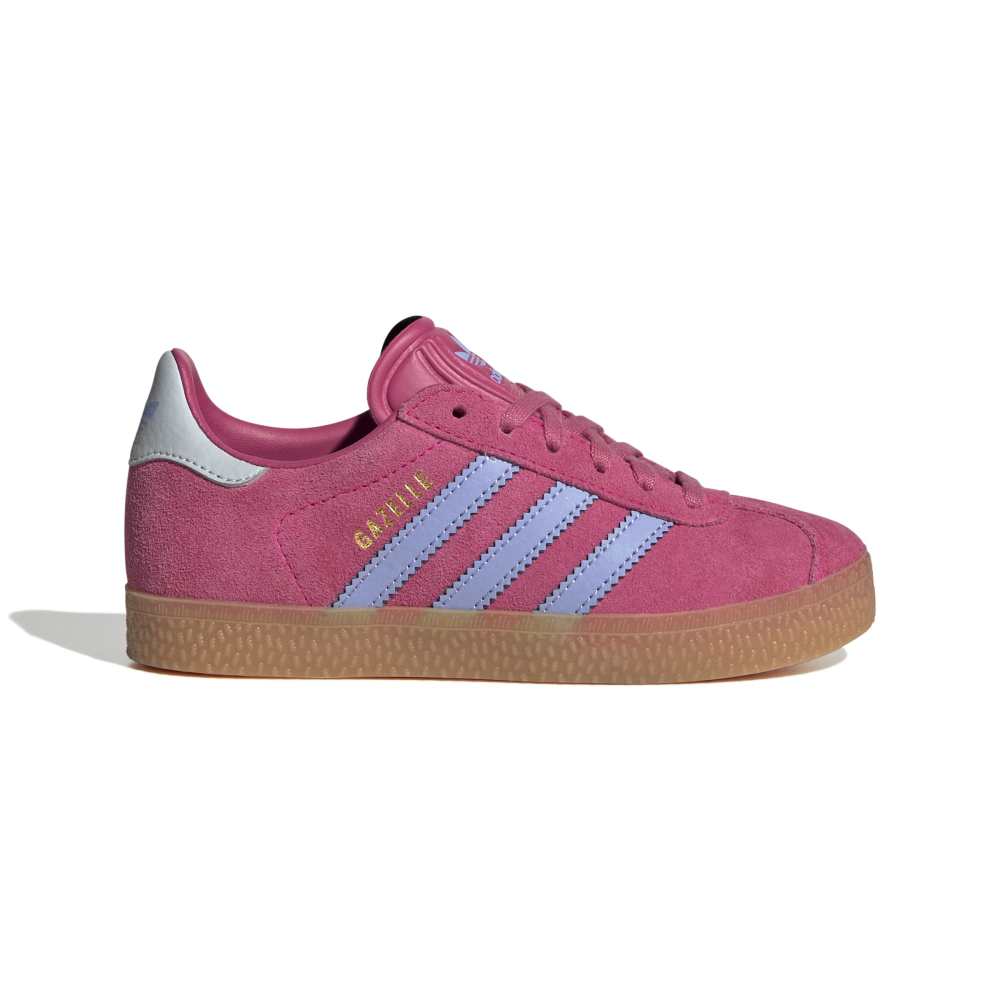 adidas Childrens Gazelle - Shock Pink / Blue Spark / Halo Blue