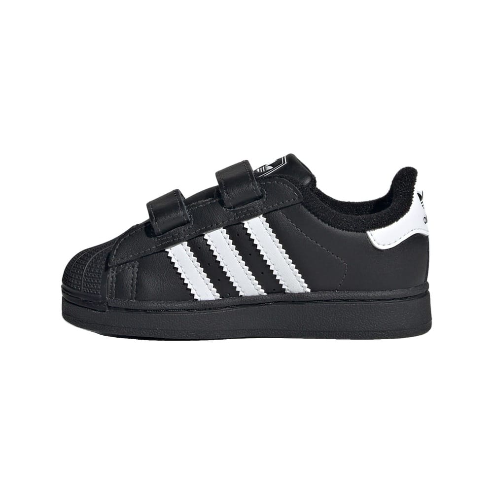 adidas Childrens Superstar II Comfort Closure - Black / White