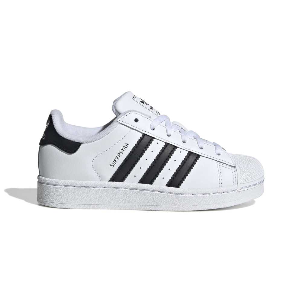 adidas Childrens Superstar II Comfort Closure - White / Black
