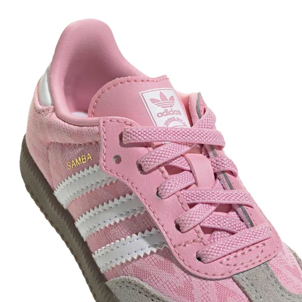 adidas Infants Samba OG Comfort Closure - Sandy Pink / Cloud White / Gum