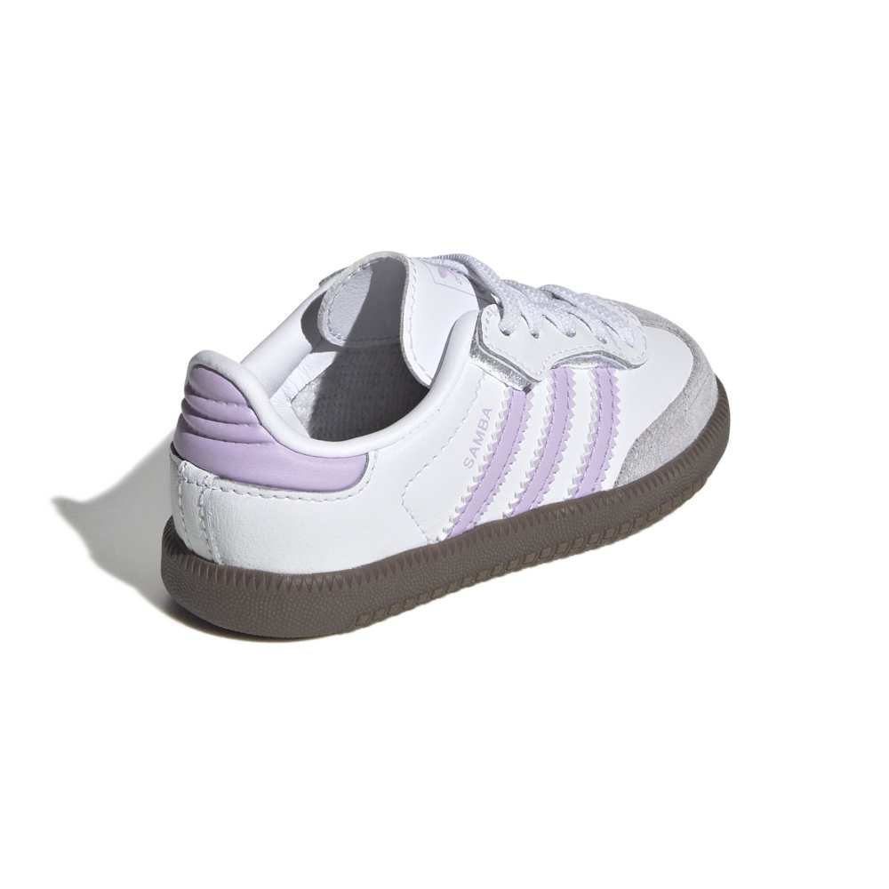 adidas Infants Samba OG EL - Cloud White / Powder Plum / Gum