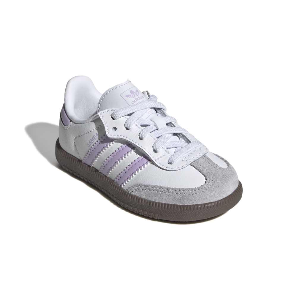 adidas Infants Samba OG EL - Cloud White / Powder Plum / Gum