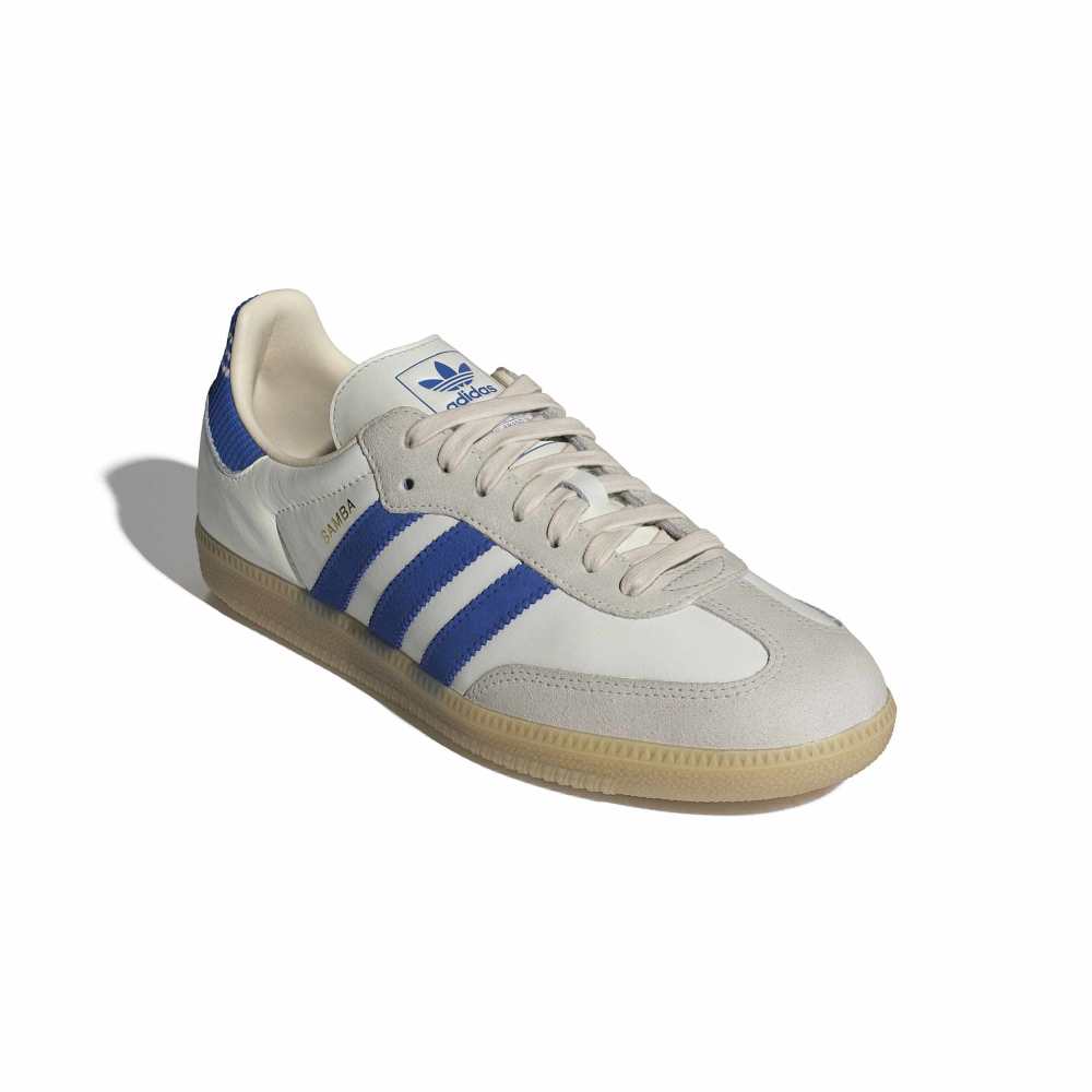 adidas Samba OG - Cloud White / Blue / Gum