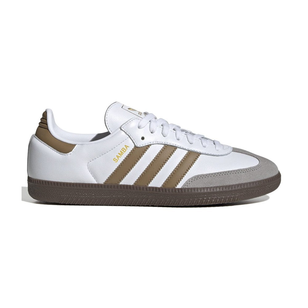adidas Samba OG - White / Brown / Granite