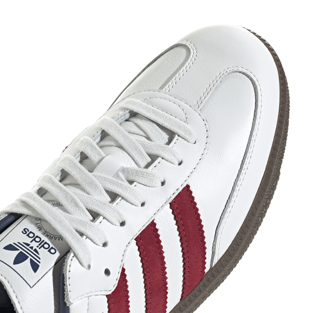 adidas Samba OG - White / Red / Indigo