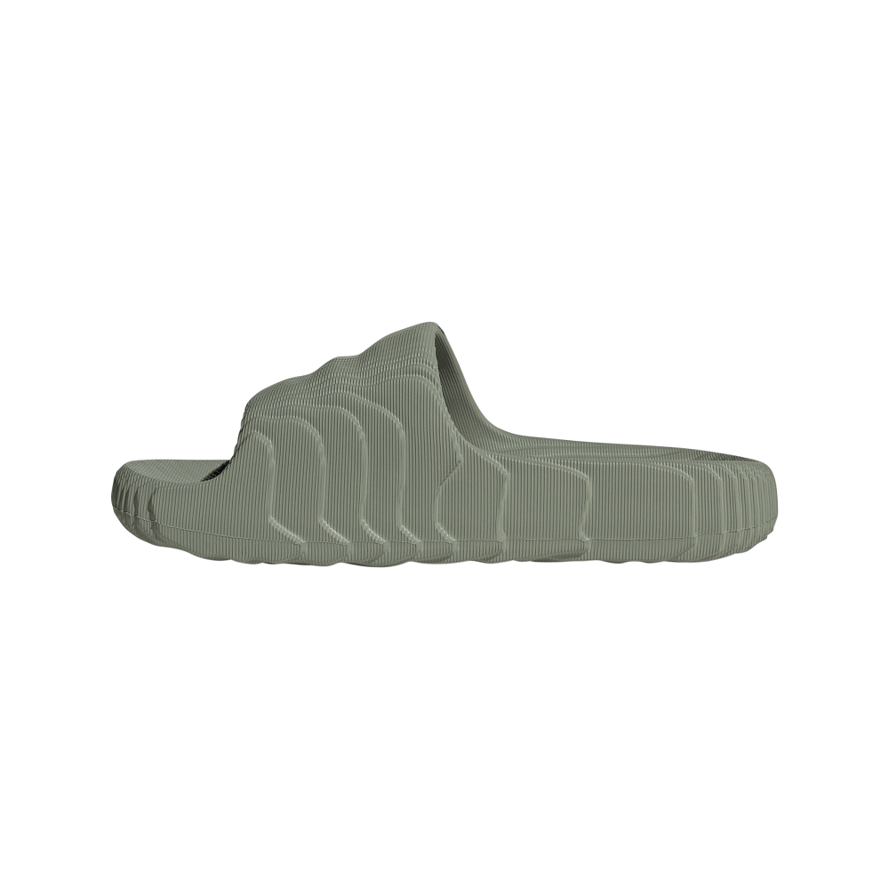 adidas Womens Adilette 22 Slide - Silver Green