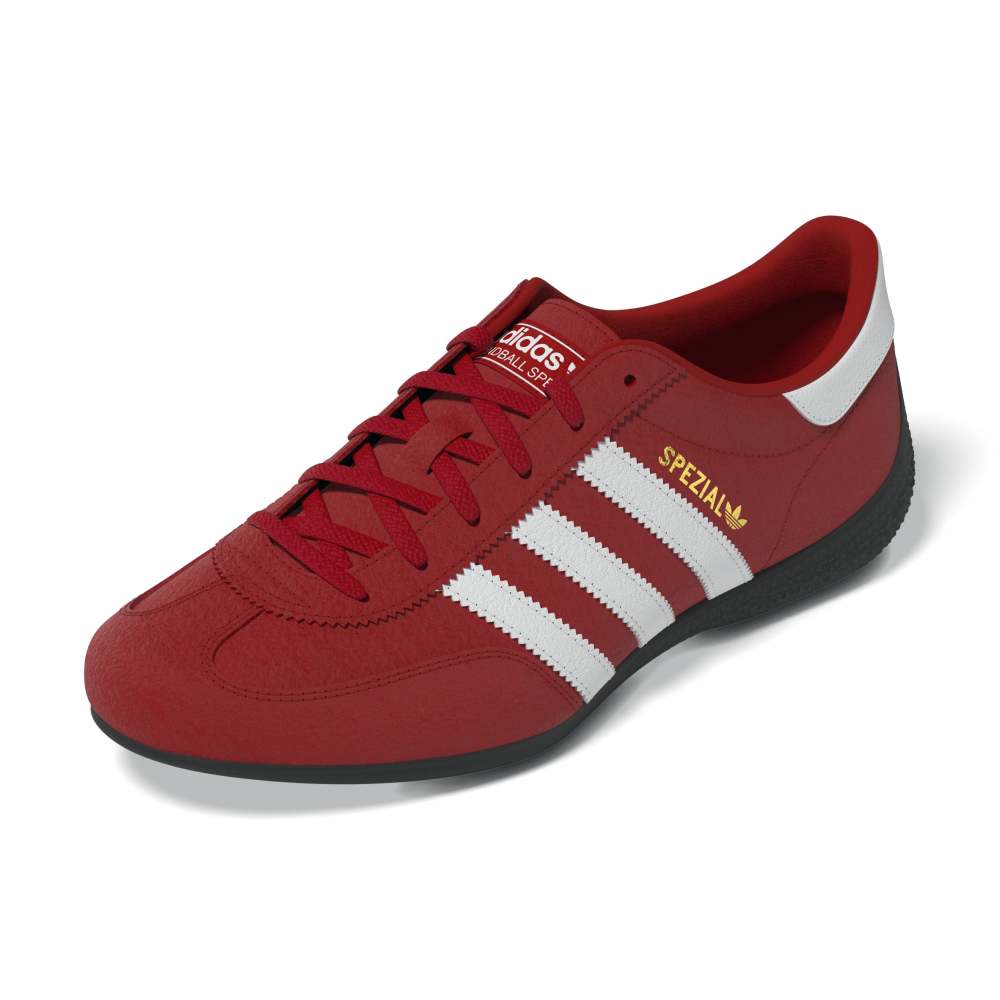 adidas Womens Handball Spezial Lo Pro - Better Scarlet / Cloud White / Gold Metallic