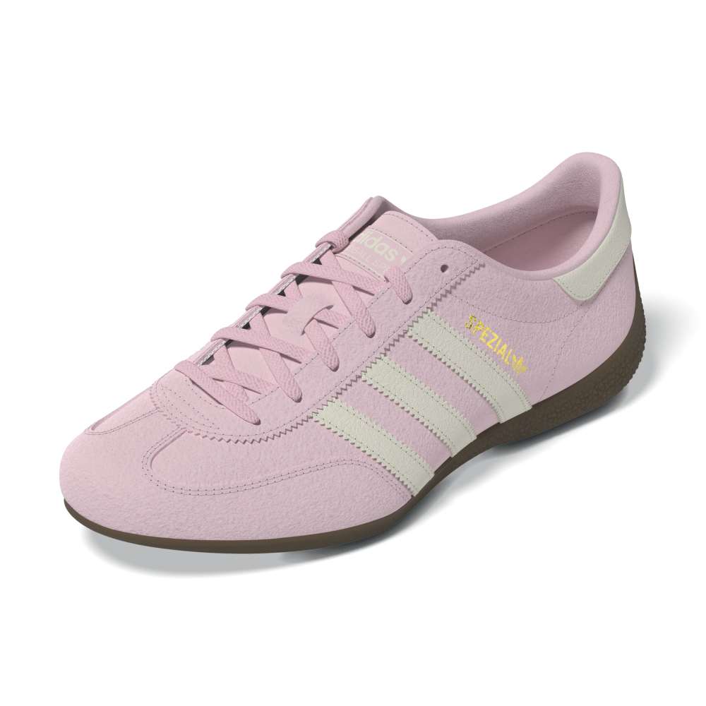 adidas Womens Handball Spezial Lo Pro - Clear Pink/ Cloud White / Gold Metallic