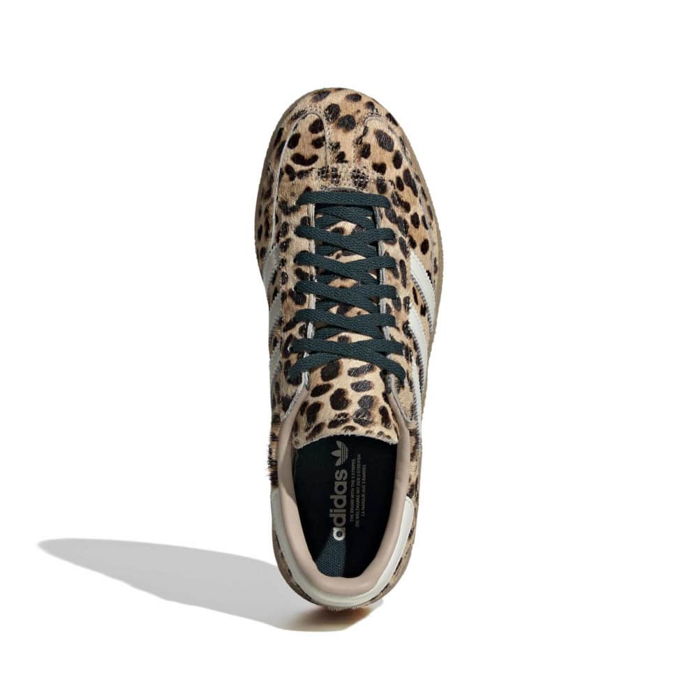 adidas Womens Leopard Print Handball Spezial - Beige