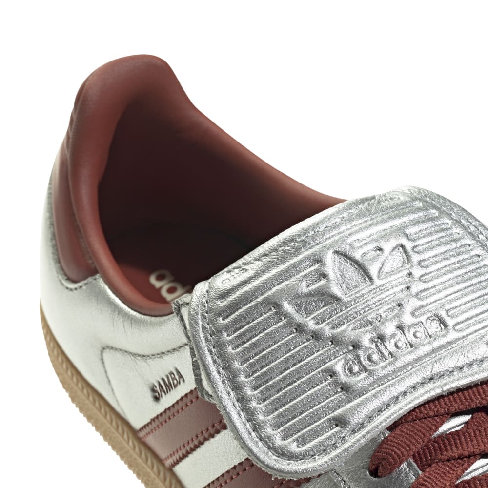 adidas Womens Samba LT - Metallic / Preloved Ruby / Gum