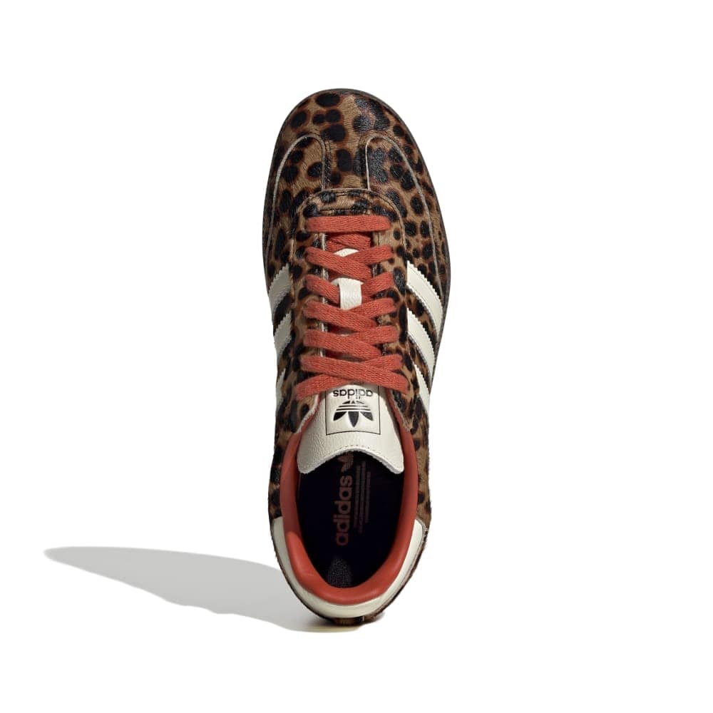 adidas Samba OG (Leopard) - Core Black / Preloved Red / Cream White