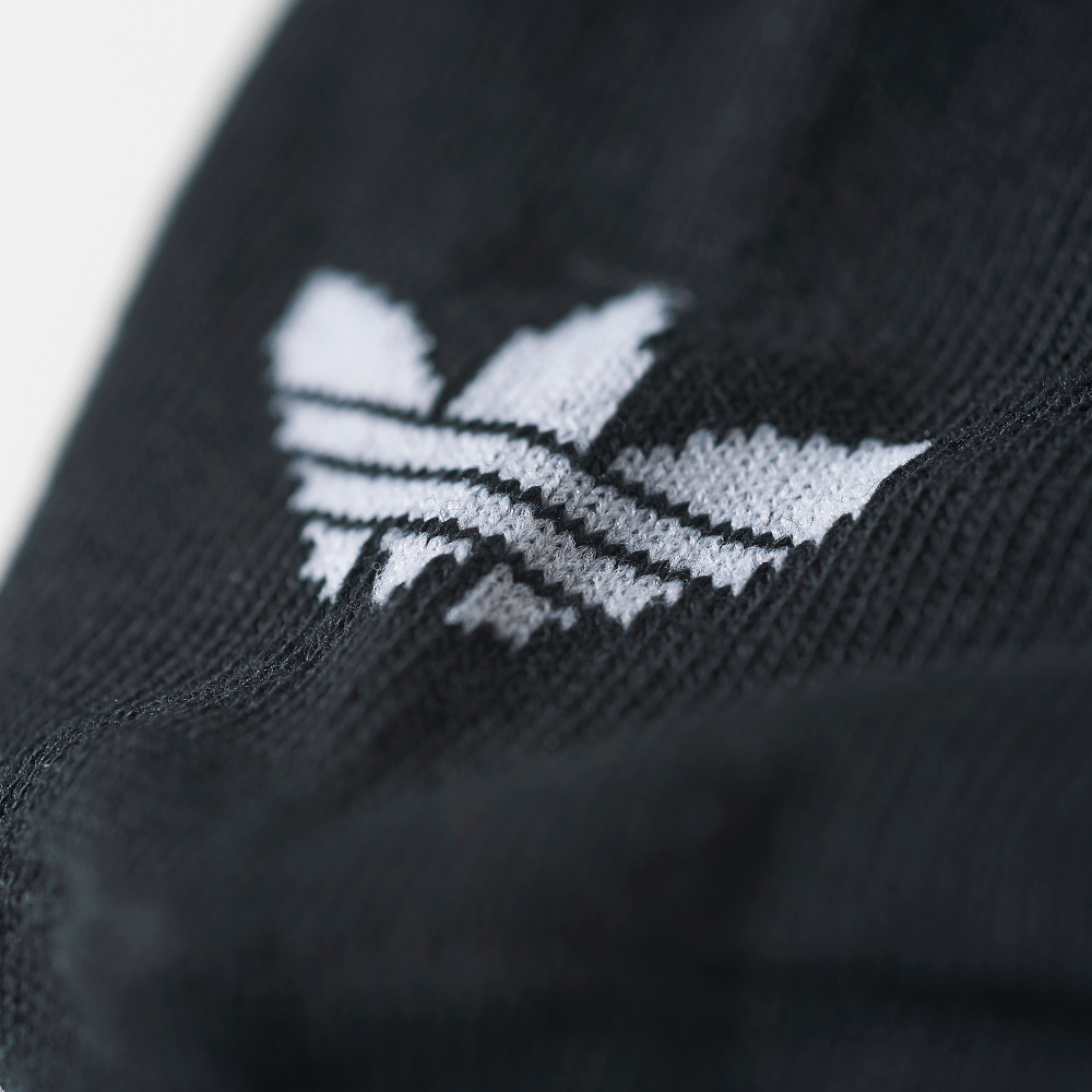 adidas Trefoil Liner Sock 3 Pack - Black