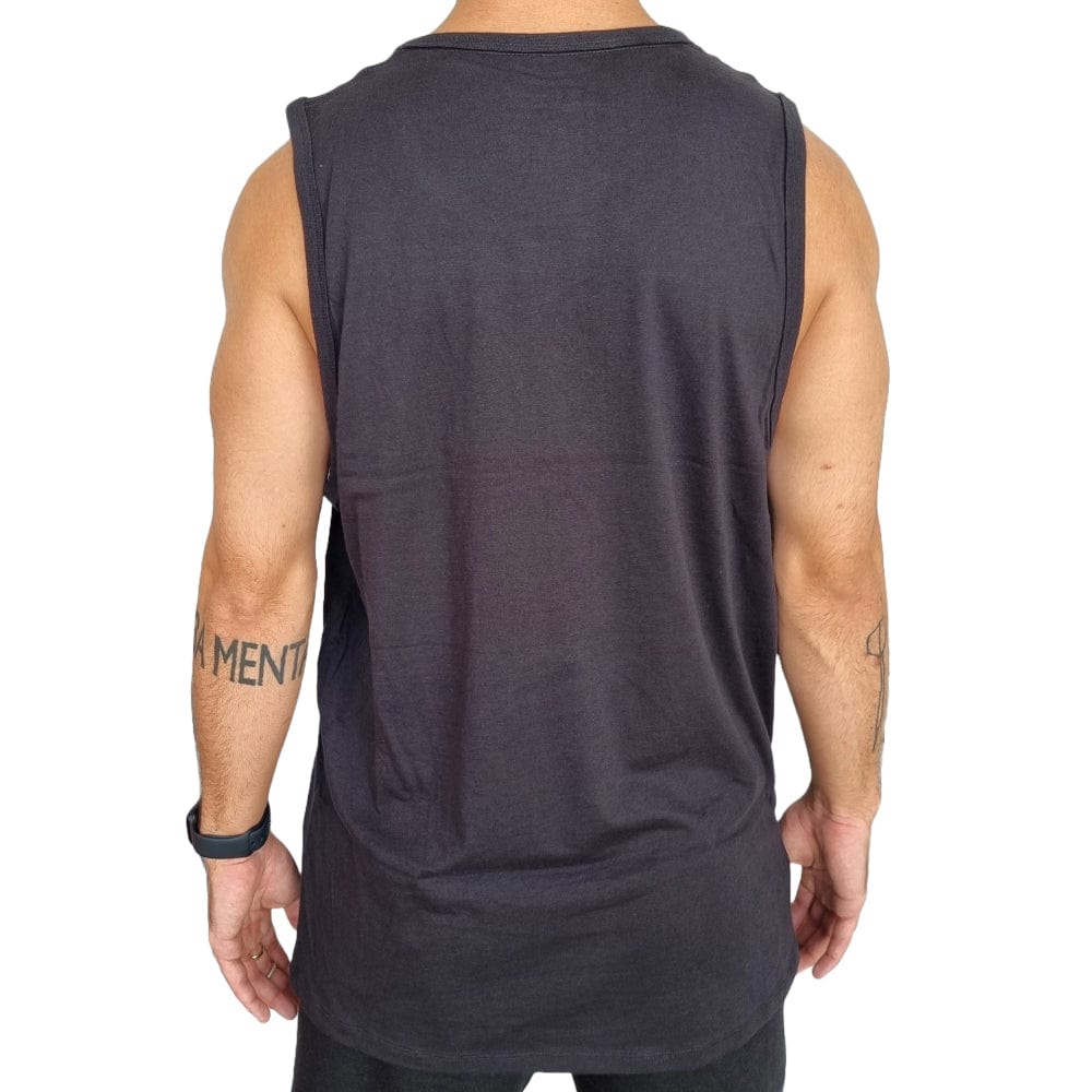 Champion Script Sport Singlet - Black