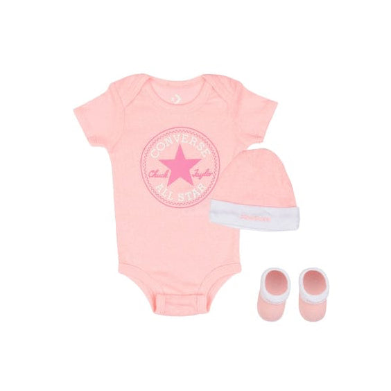 Converse Infants Chuck Patch 3 Piece Set - Arctic Punch