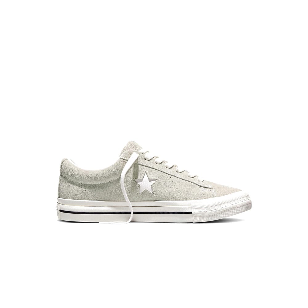 Unisex Converse One Star 95 Suede Low Top - Sage Smoke / Vintage White
