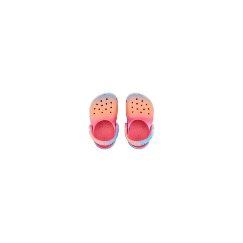 Crocs Infants Classic Colour Dip Clog - Hyper Pink / Multi