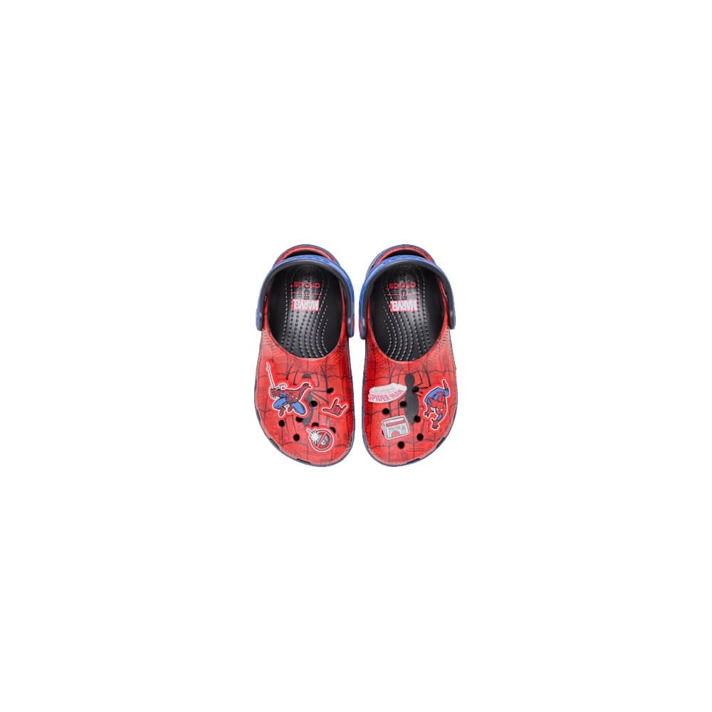 Crocs Infants Marvel Spider-Man Classic Clog - Red / Blue