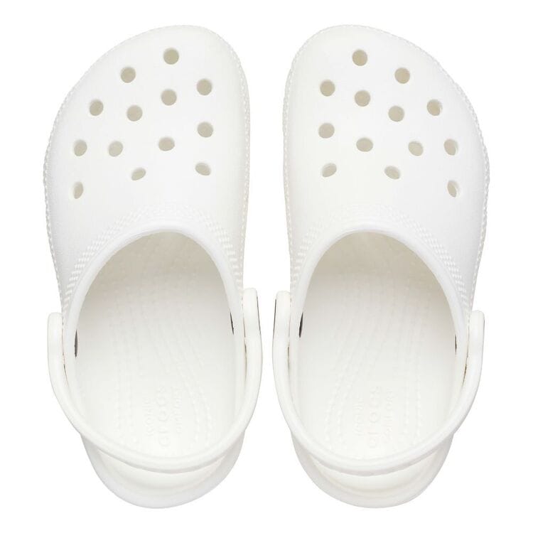 Crocs Kids Classic Clog - White