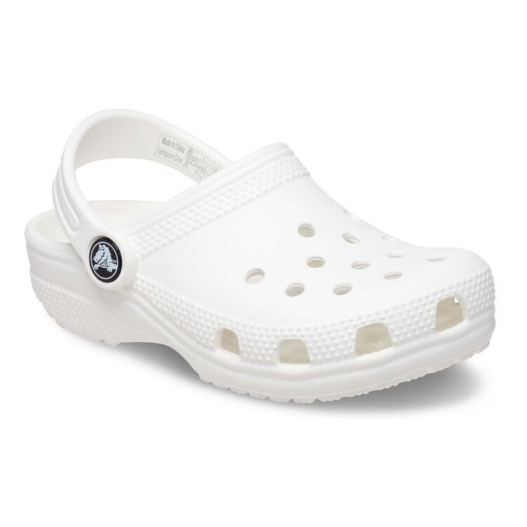 Crocs Kids Classic Clog - White