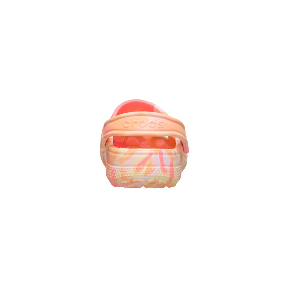 Crocs Kids Classic Marbled Clog - Guava / Multi