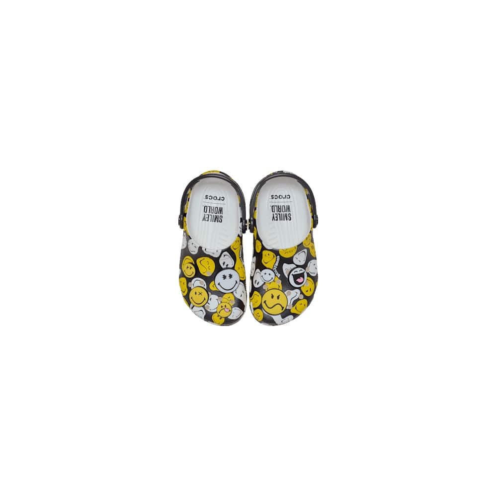 Crocs Kids Smiley Classic Clog - Multi