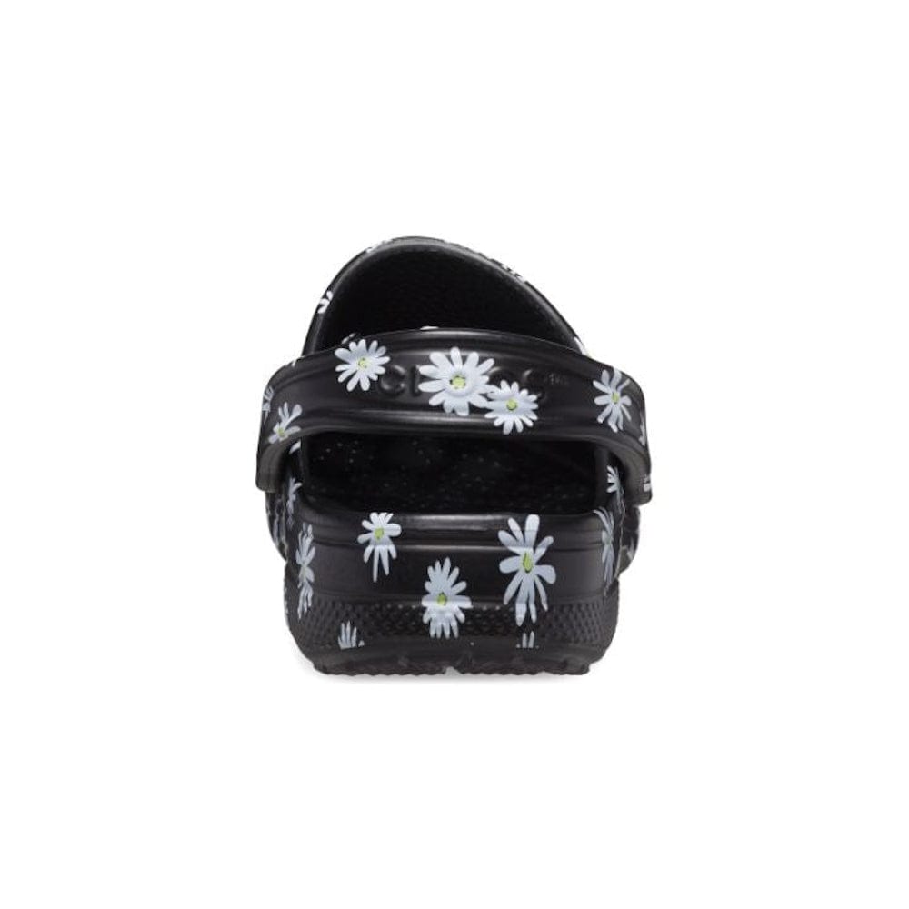 Crocs Baya Printed Clog - Black Daisy