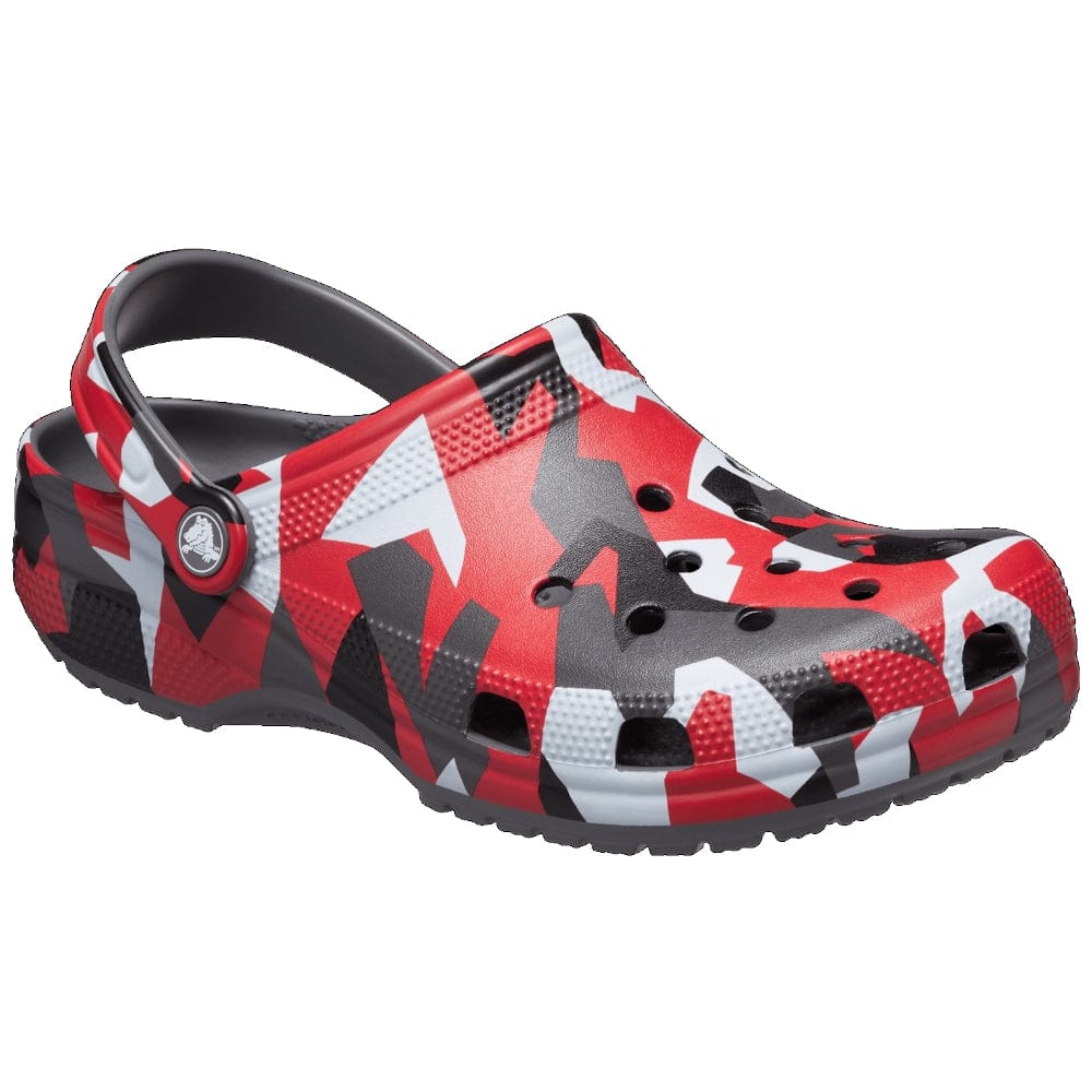 Crocs Classic Geo Camo Clog - Slate Grey / Multi
