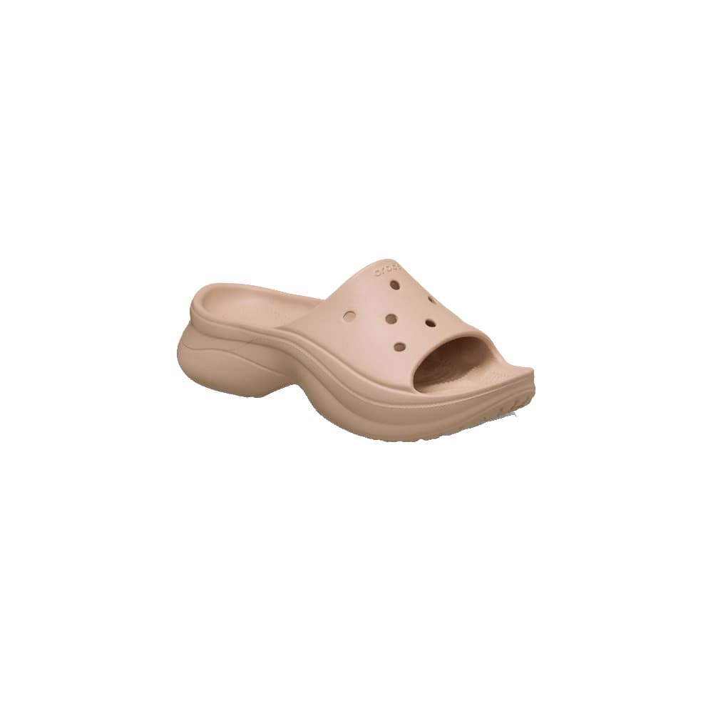 Crocs Womens Bae Slides - Pink Caramel