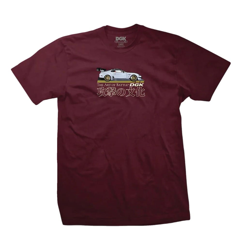 DGK Attack Tee - Burgundy