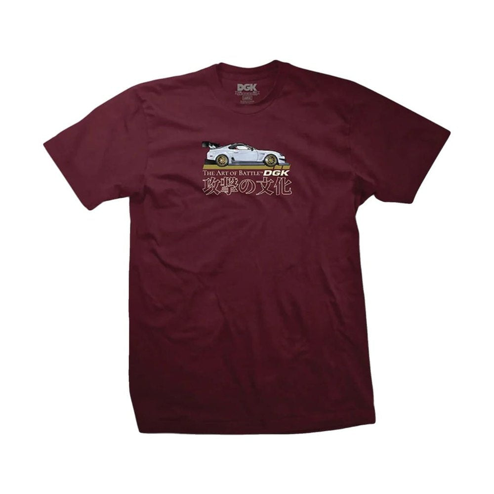 DGK Attack Tee - Burgundy