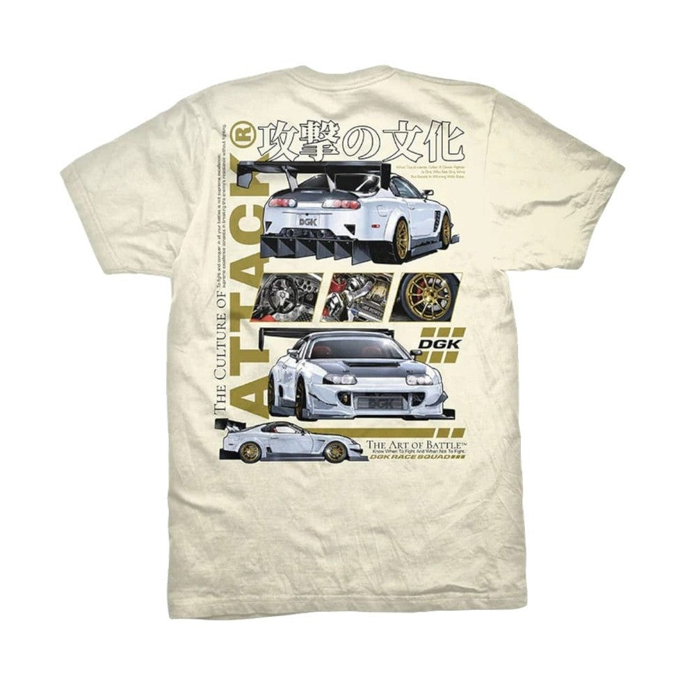 DGK Attack Tee - Cream