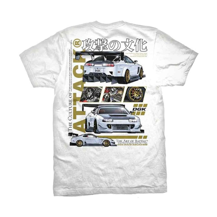 DGK Attack Tee - White