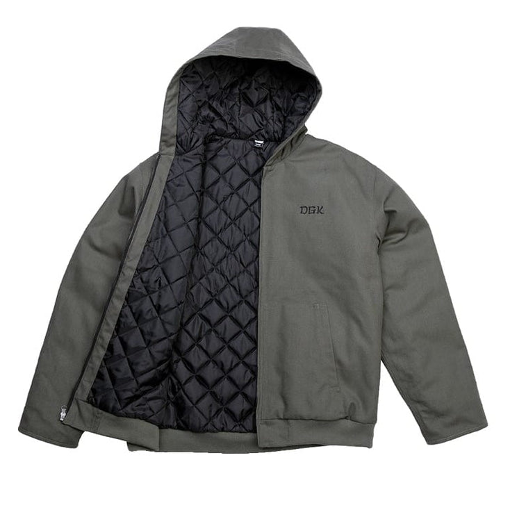 DGK Patience Canvas Jacket - Olive
