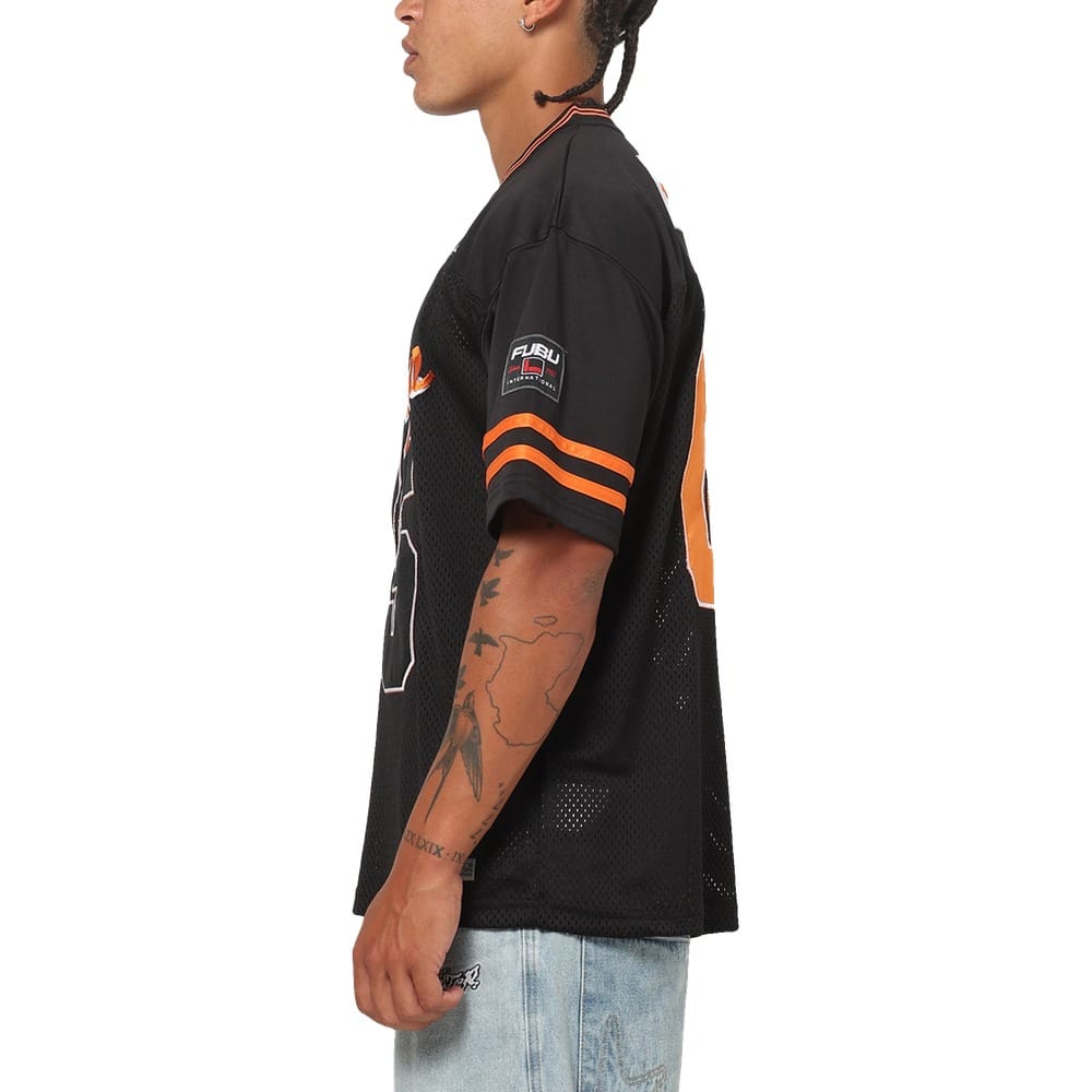 Fubu Chicago City Jersey - Black / Orange