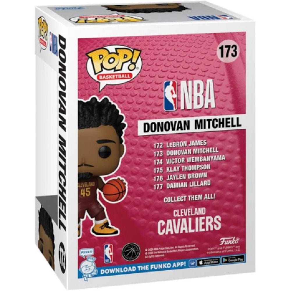 Funko NBA Cavaliers Donovan Mitchell Pop! Vinyl #173