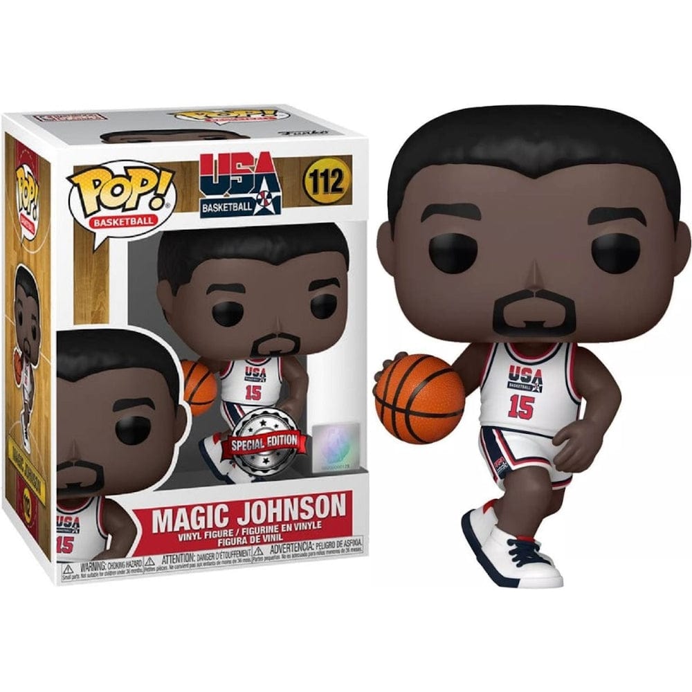 Funko NBA Legends Magic Johnson 92 Team USA Pop! Vinyl #112