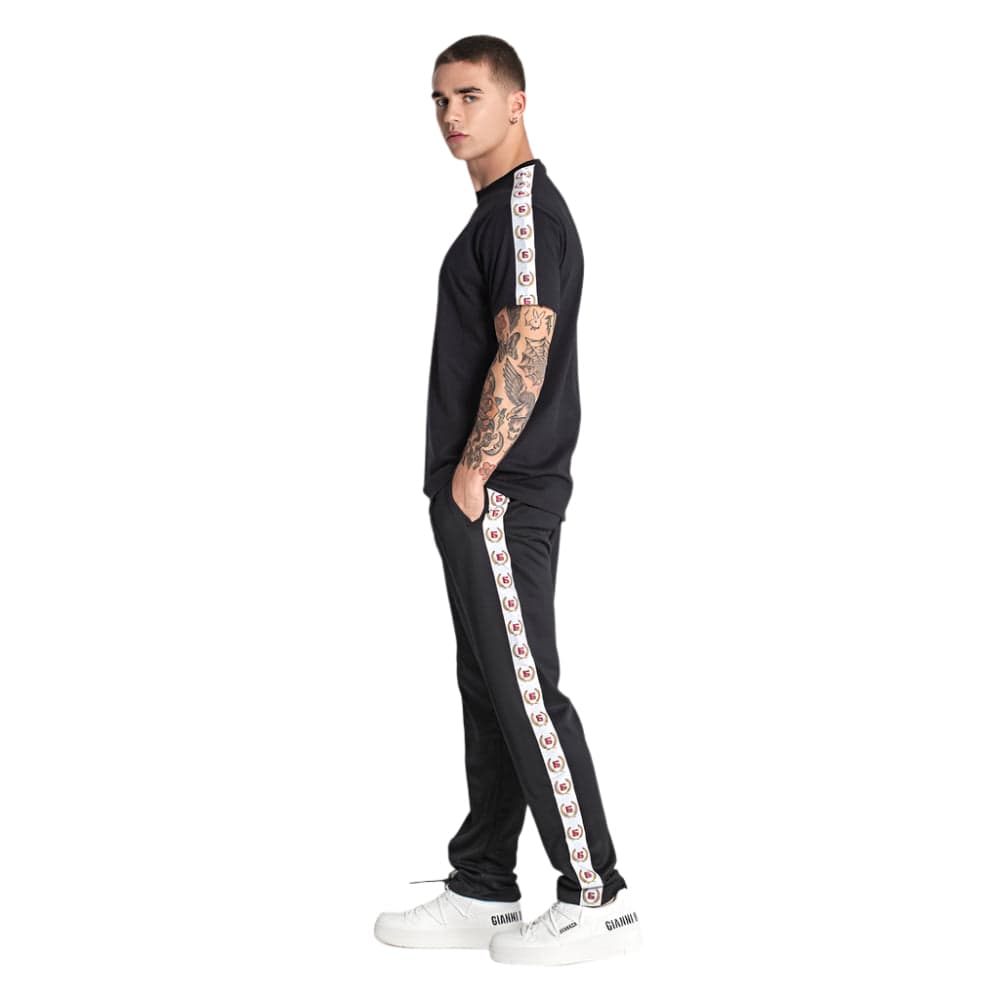 Gianni Kavanagh Retro Tape Tee - Black side