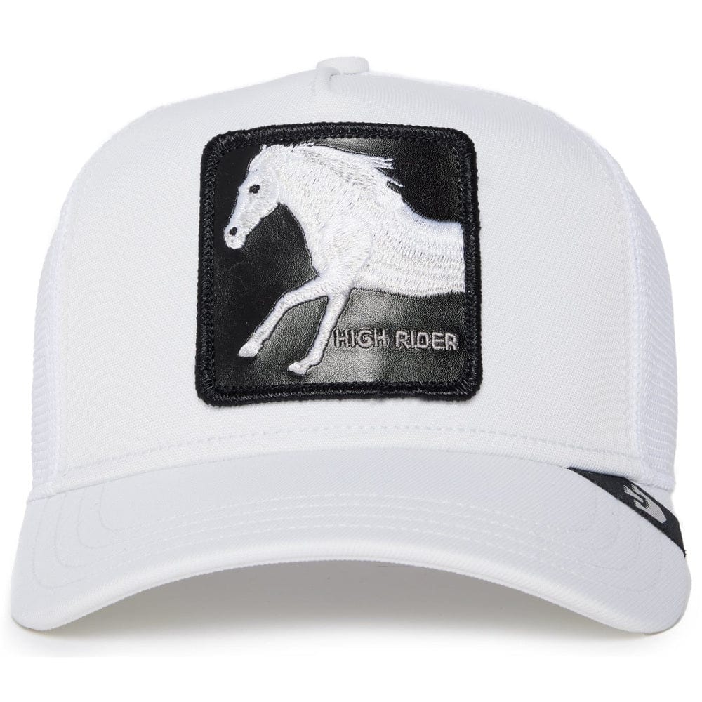 Goorin Bros Platinum High Trucker Snapback - White