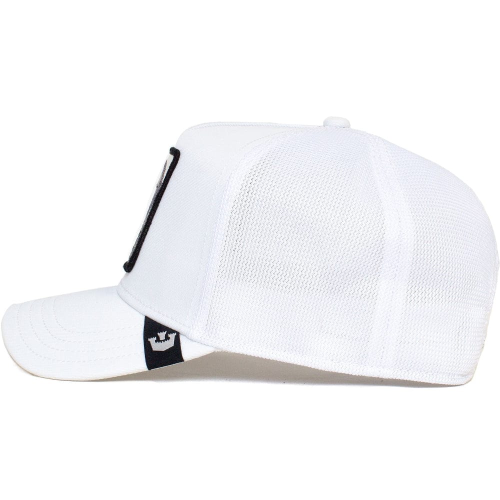 Goorin Bros Platinum Word Trucker Snapback - White