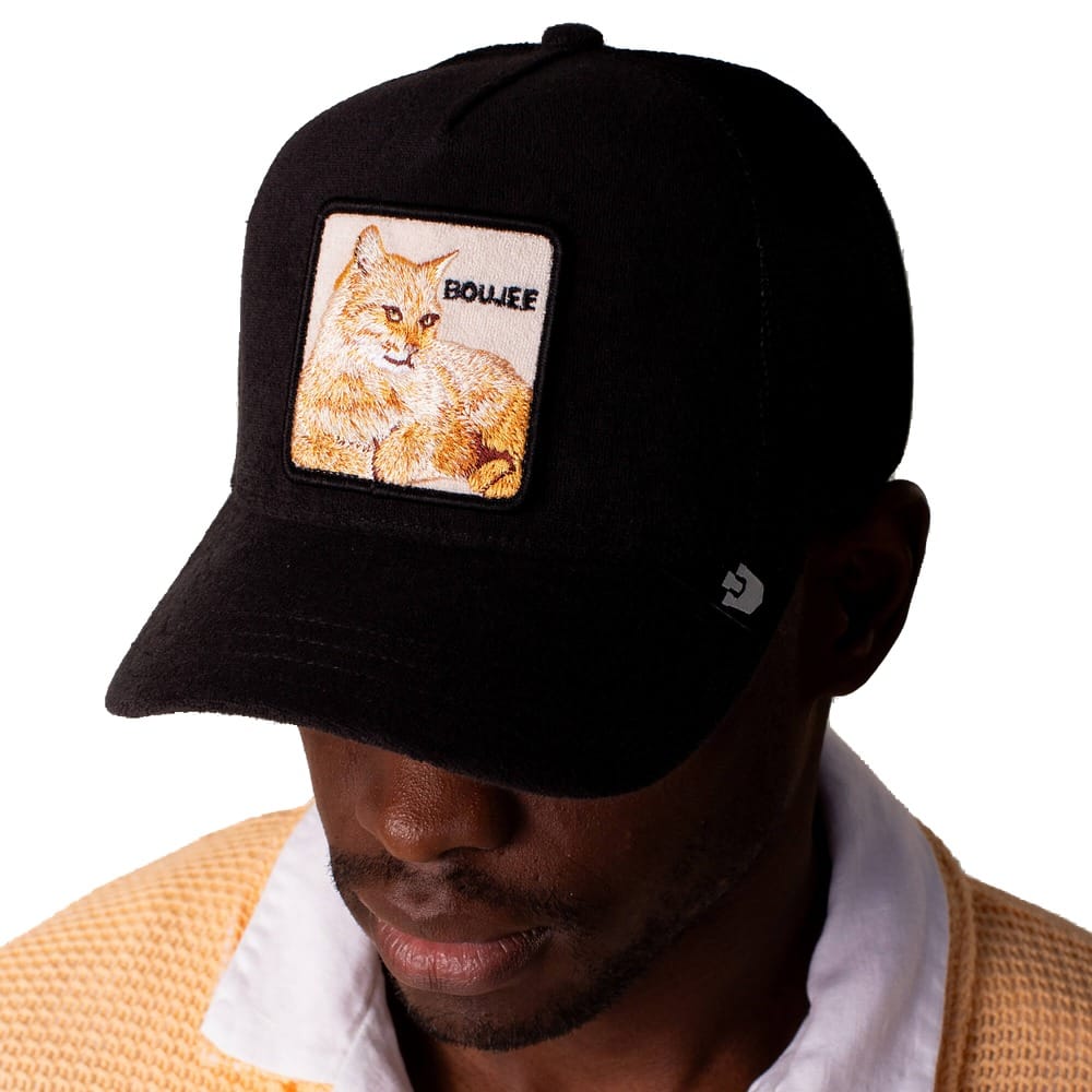 Goorin Bros Terry Cloth Cat Trucker Snapback - Black