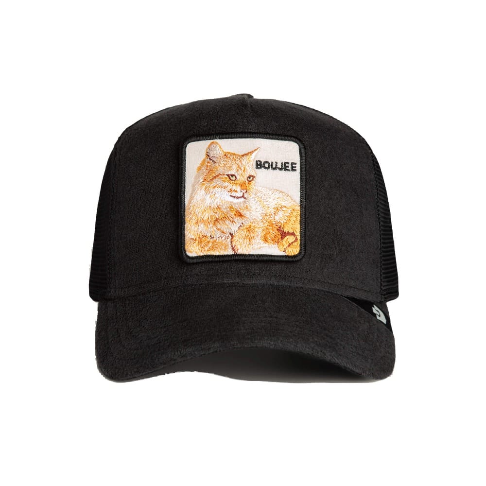 Goorin Bros Terry Cloth Cat Trucker Snapback - Black