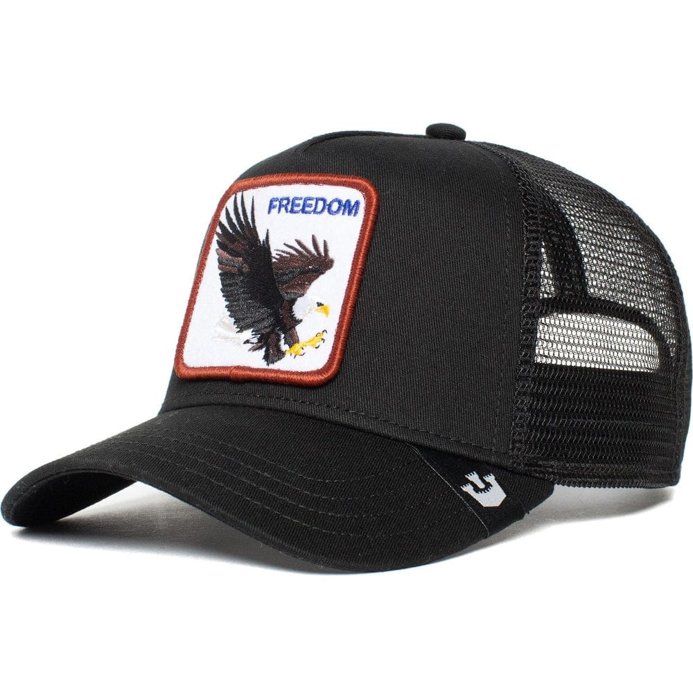 Goorin Bros The Freedom Eagle Trucker Snapback - Black