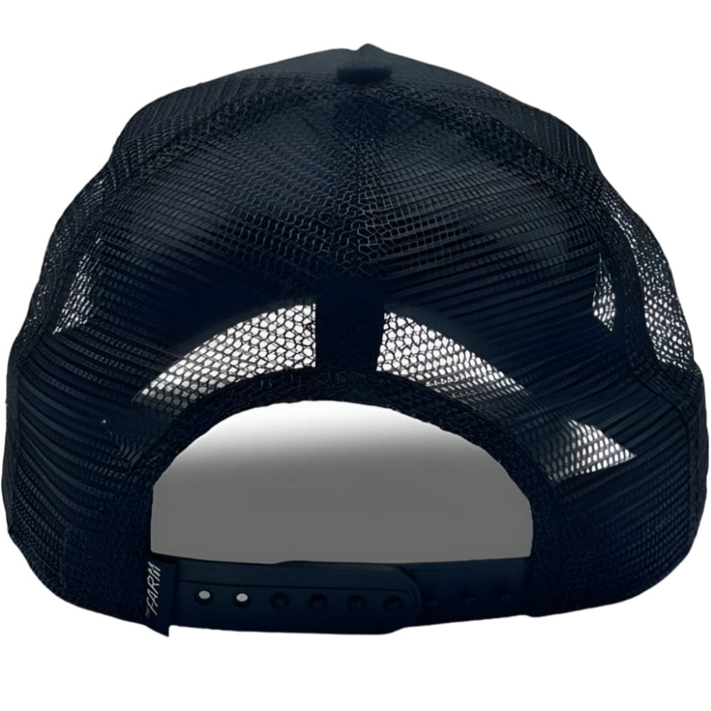 Goorin Bros The Pitbull Trucker Snapback - Black - Back