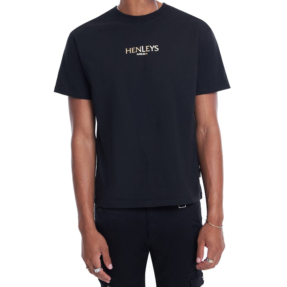 Henleys Wings Tee - Black