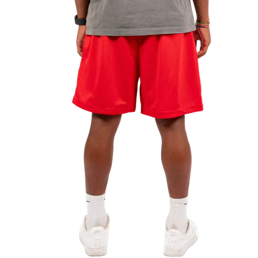 Mitchell & Ness Grafitti Mesh Shorts Chicago Bulls - Red